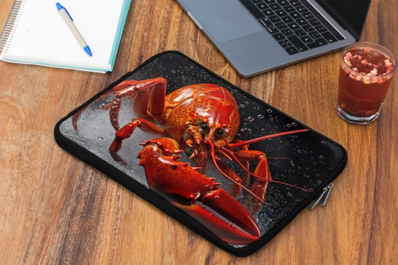 Lobster Illustration Laptop Sleeve 2