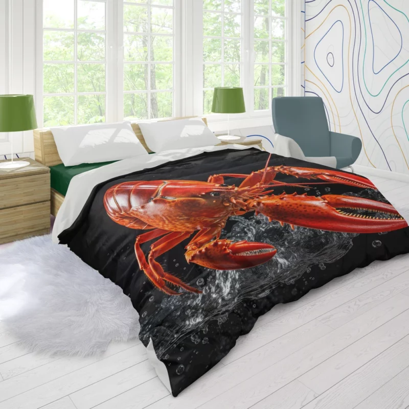 Lobster Photography Duvet Cover