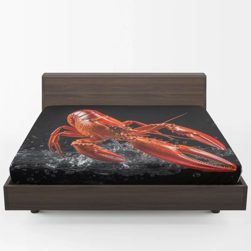 Lobster Photography Fitted Sheet 1