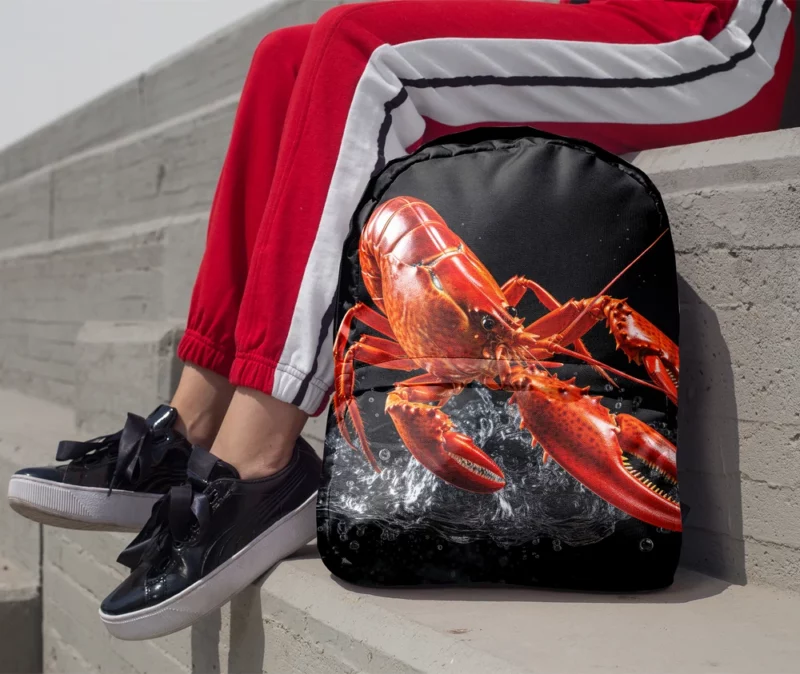 Lobster Photography Minimalist Backpack 1