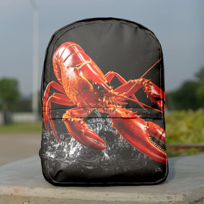 Lobster Photography Minimalist Backpack