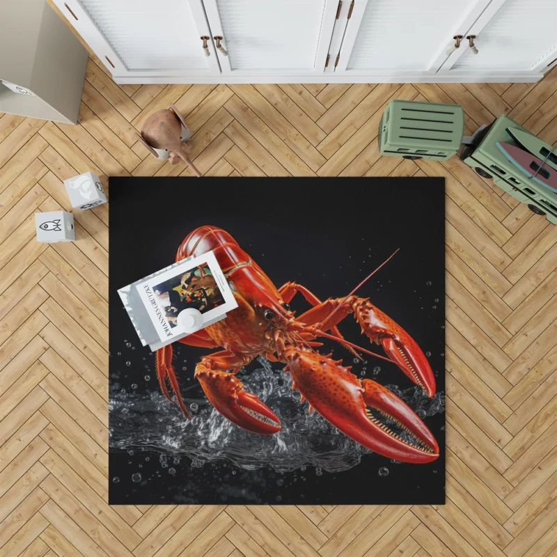 Lobster Photography Rug