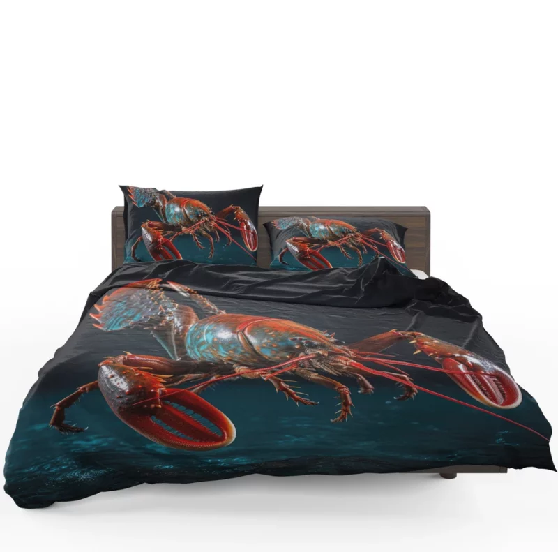 Lobster Vibrant Art Bedding Set 1