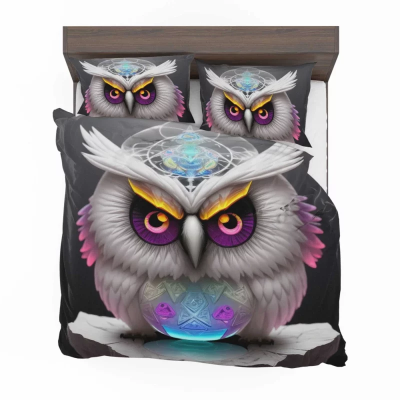 Magic Owl Mandala Bedding Set 2