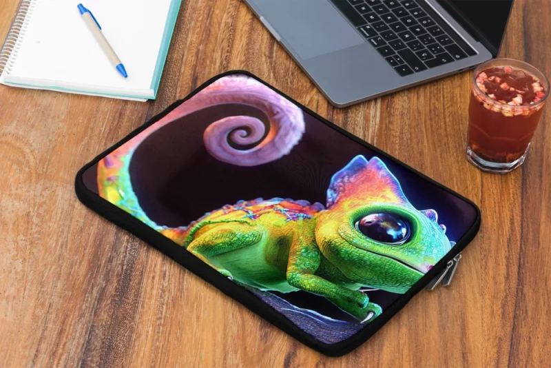 Magical Colored Lizard Laptop Sleeve 2