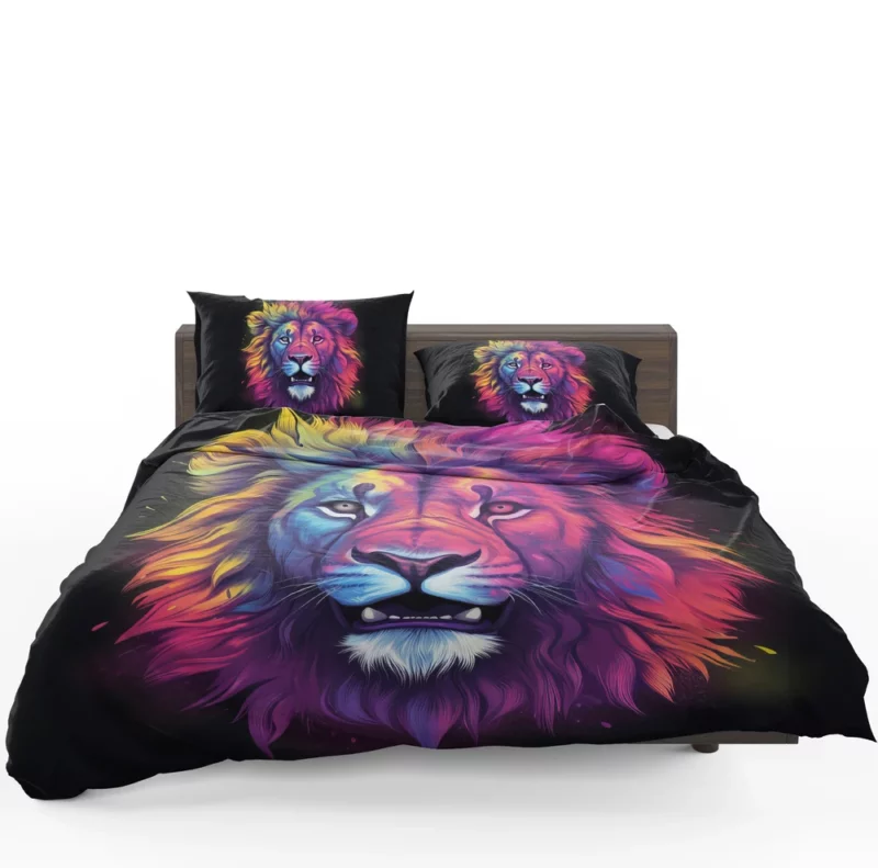 Majestic Lion Painting Bedding Set 1