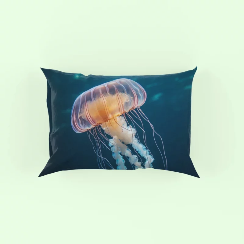 Majestic Ocean Jellyfish Octopus Pillow Case