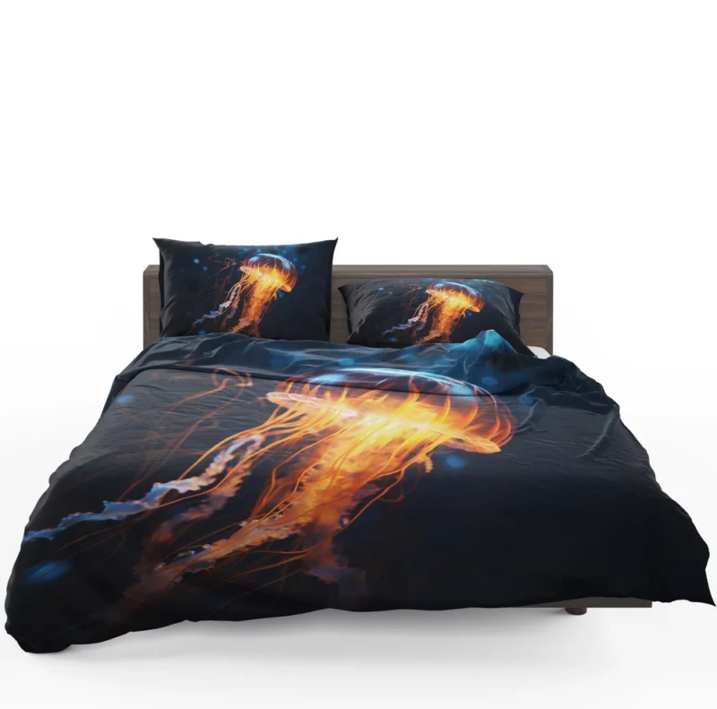 Majestic Ocean Jellyfish SEA Bedding Set 1