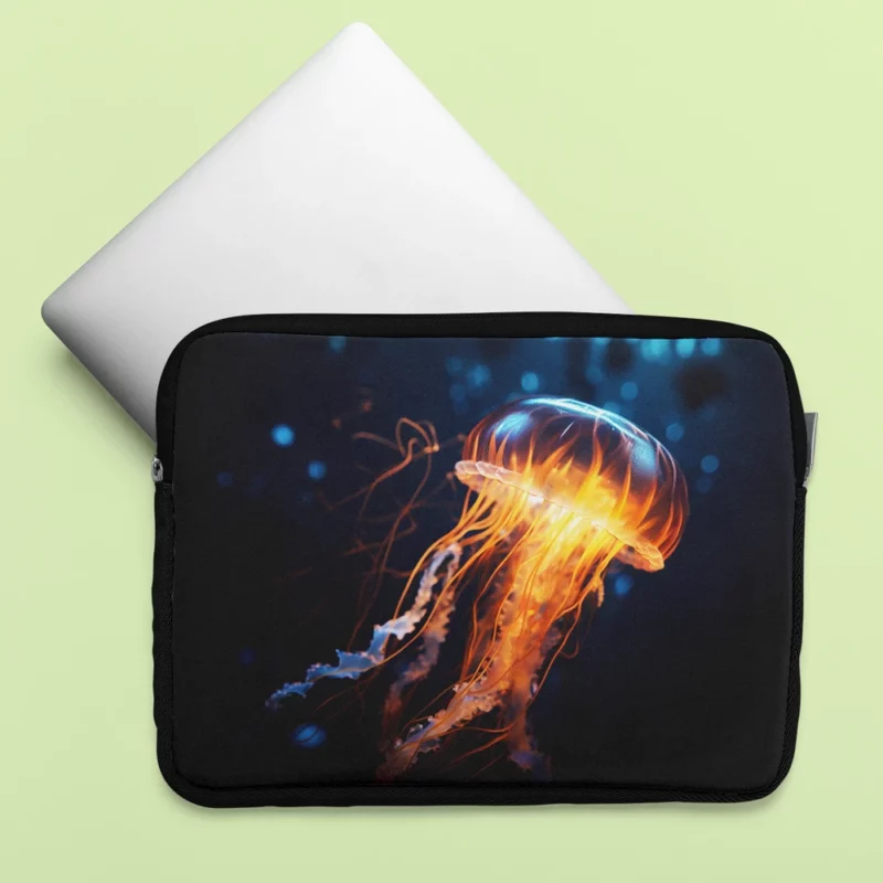 Majestic Ocean Jellyfish SEA Laptop Sleeve