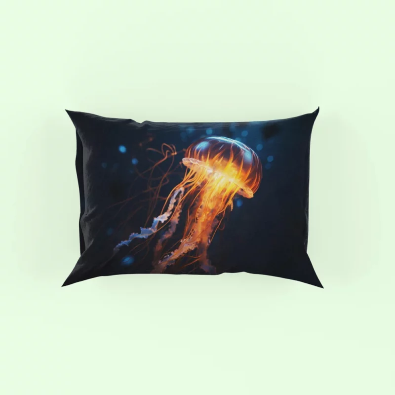 Majestic Ocean Jellyfish SEA Pillow Case