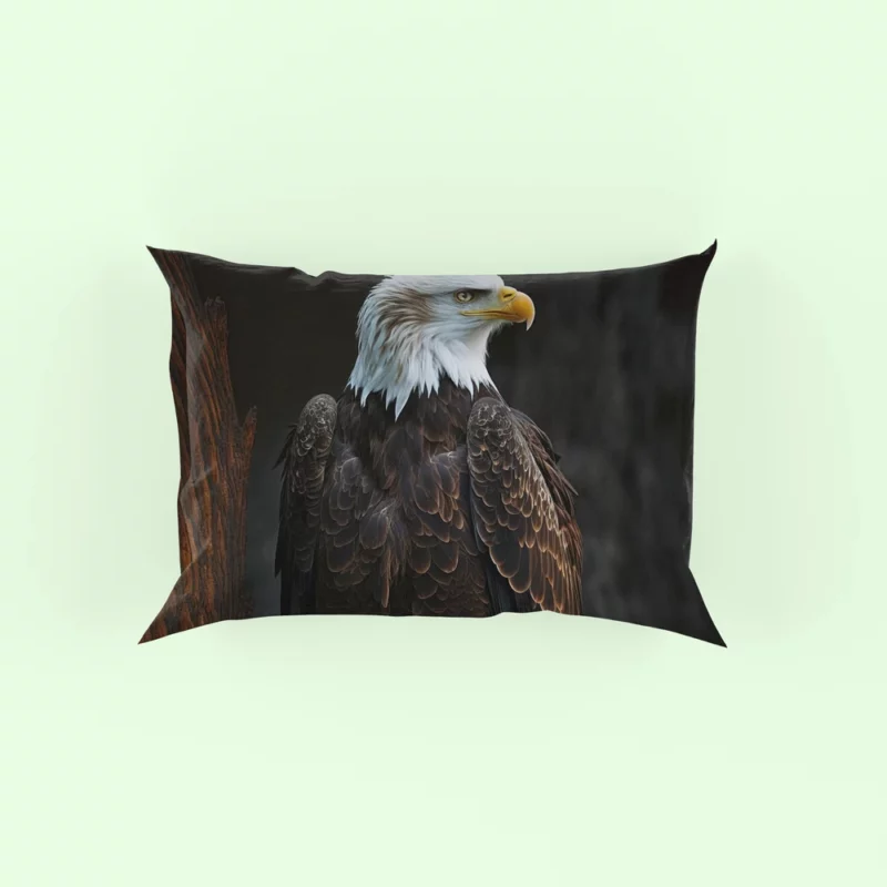 Majestic Soaring Eagle Art Pillow Case