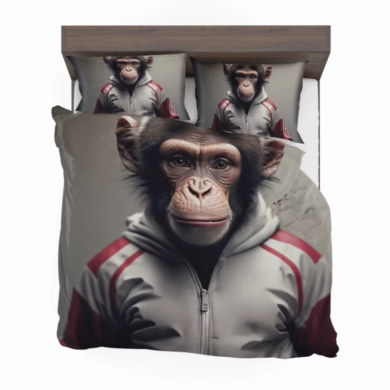 Monkey With Label Bedding Set 2