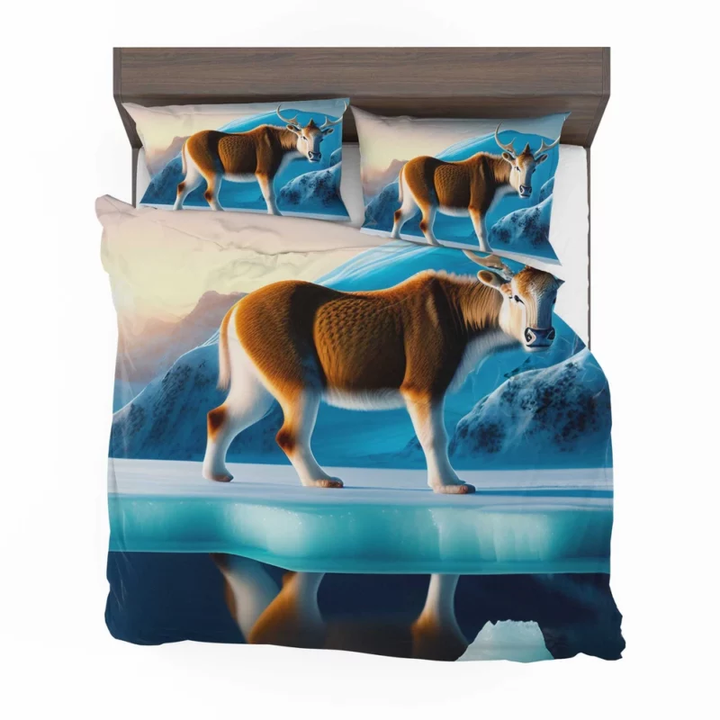 Moose on an Iceberg Bedding Set 2