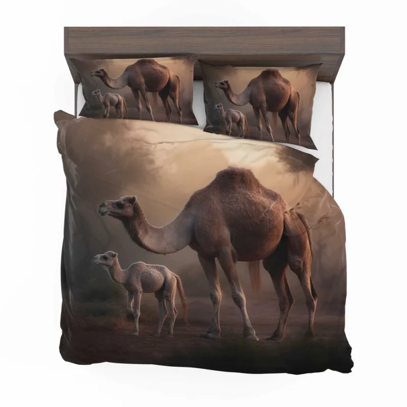 Mother Camel and Baby Bedding Set 2