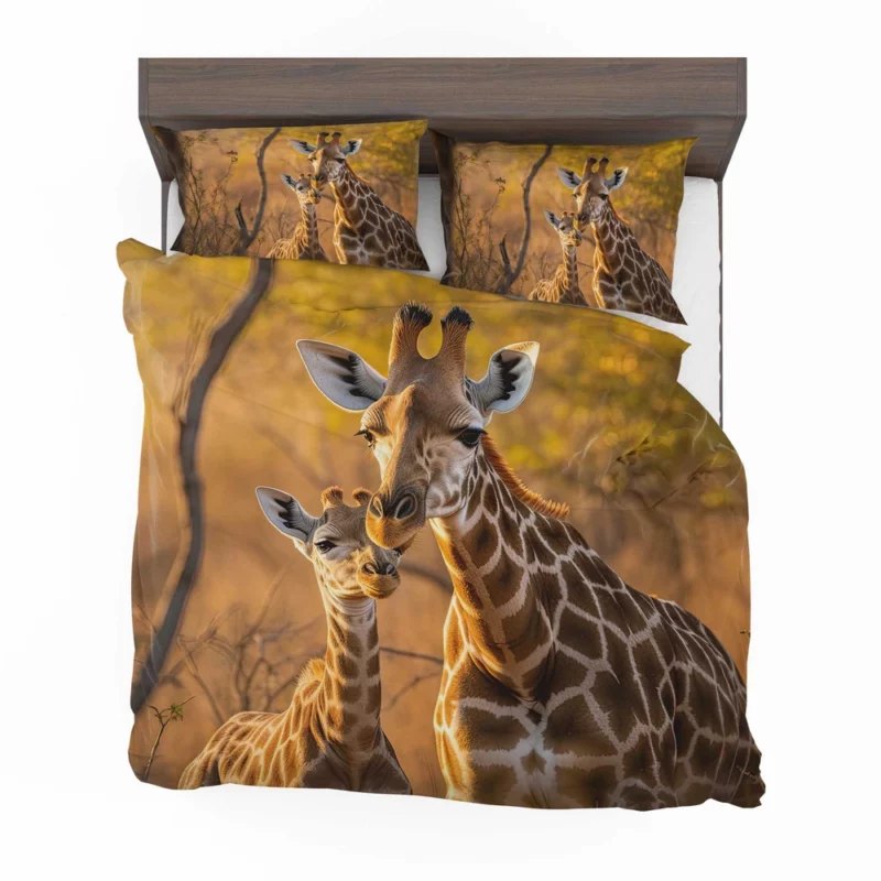 Mother and Baby Giraffe Bedding Set 2