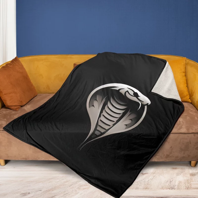 Mysterious King Cobra Fleece Blanket 1