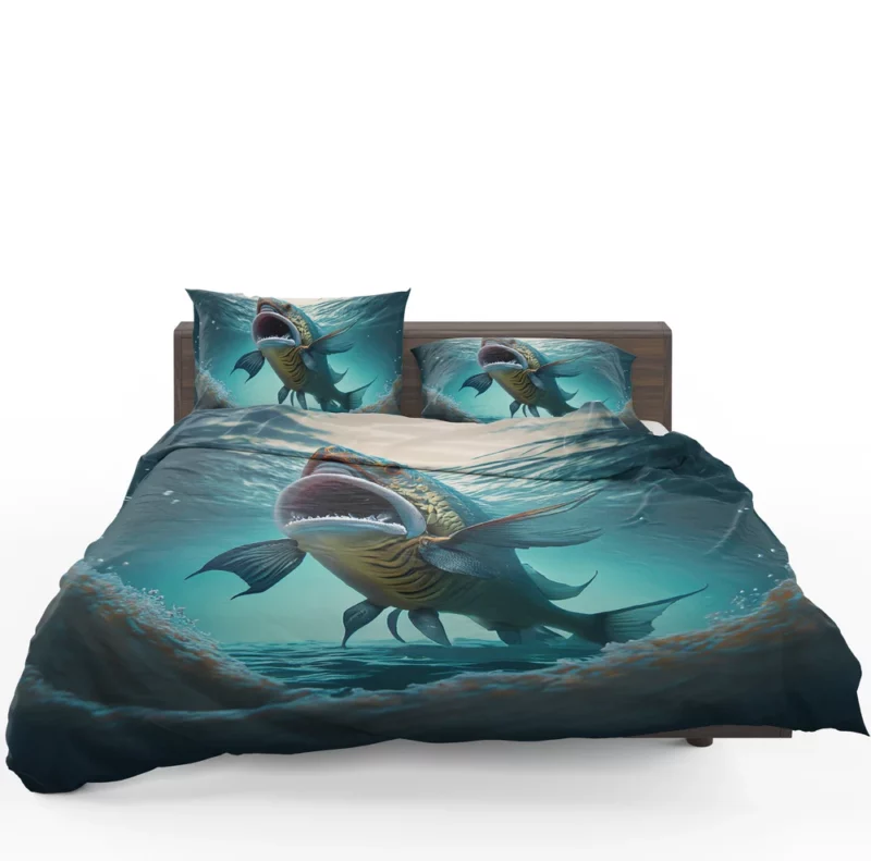 Naughty Shark with Quirky Features Bedding Set 1