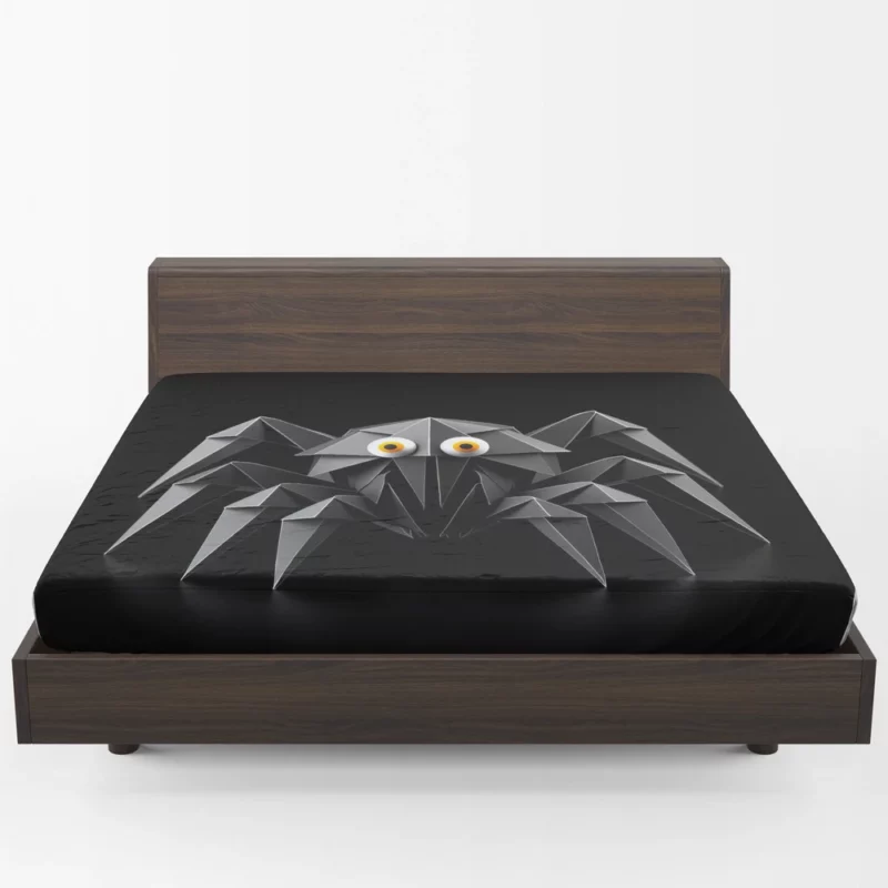 Origami Spider Character Fitted Sheet 1