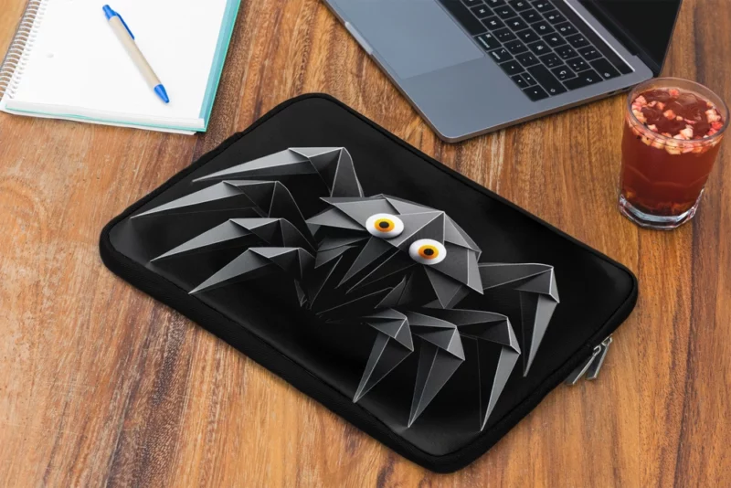 Origami Spider Character Laptop Sleeve 2