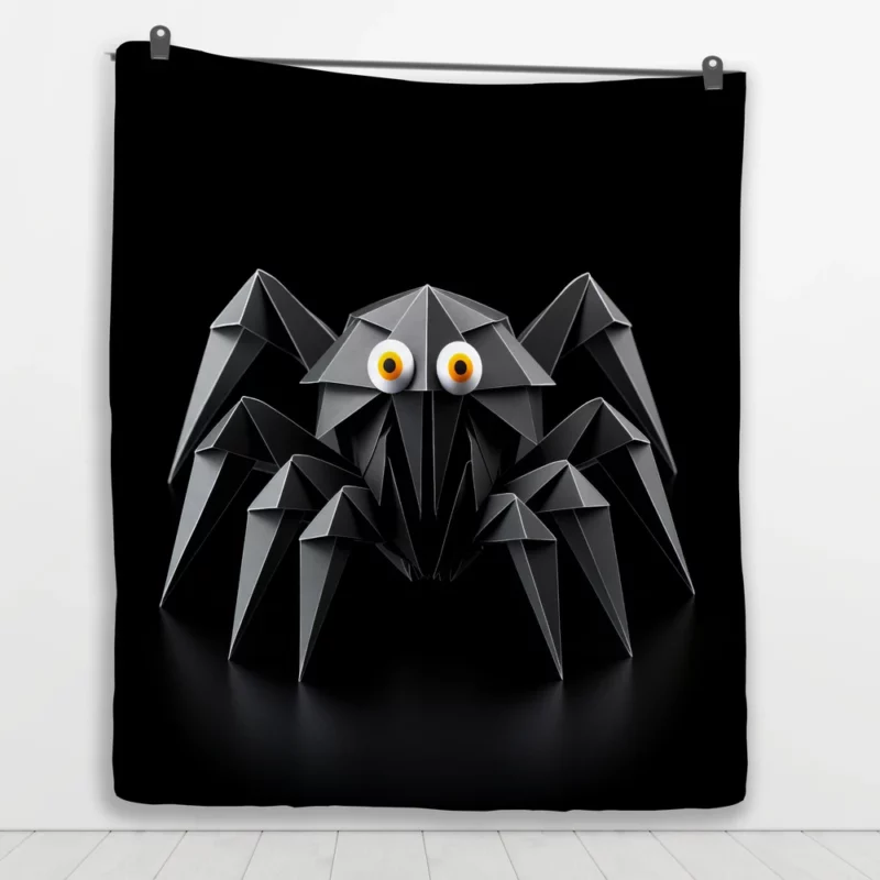 Origami Spider Character Quilt Blanket 1