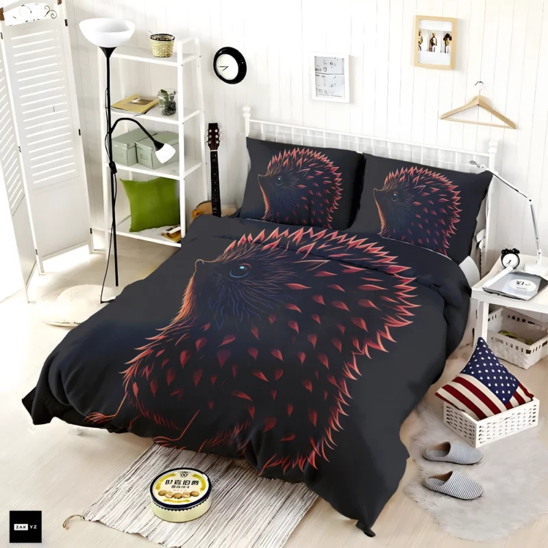 Owl Vector Design Fox-Inspired Art Bedding Set