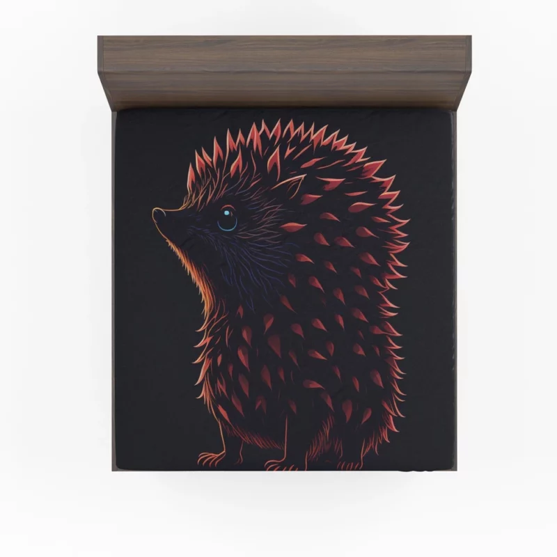 Owl Vector Design Fox-Inspired Art Fitted Sheet