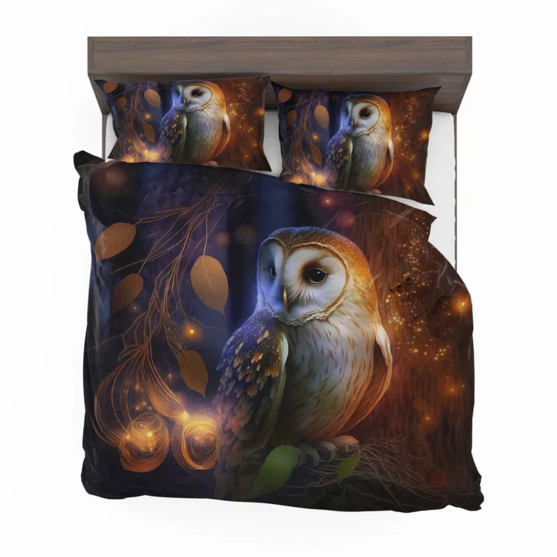 Owl in the Woods Bedding Set 2