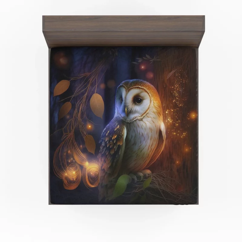 Owl in the Woods Fitted Sheet