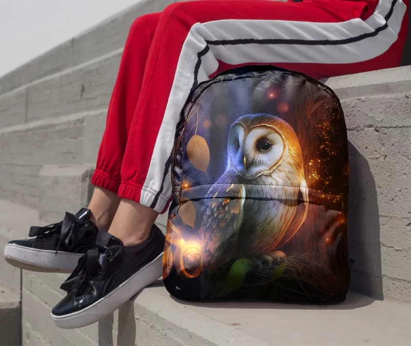 Owl in the Woods Minimalist Backpack 1