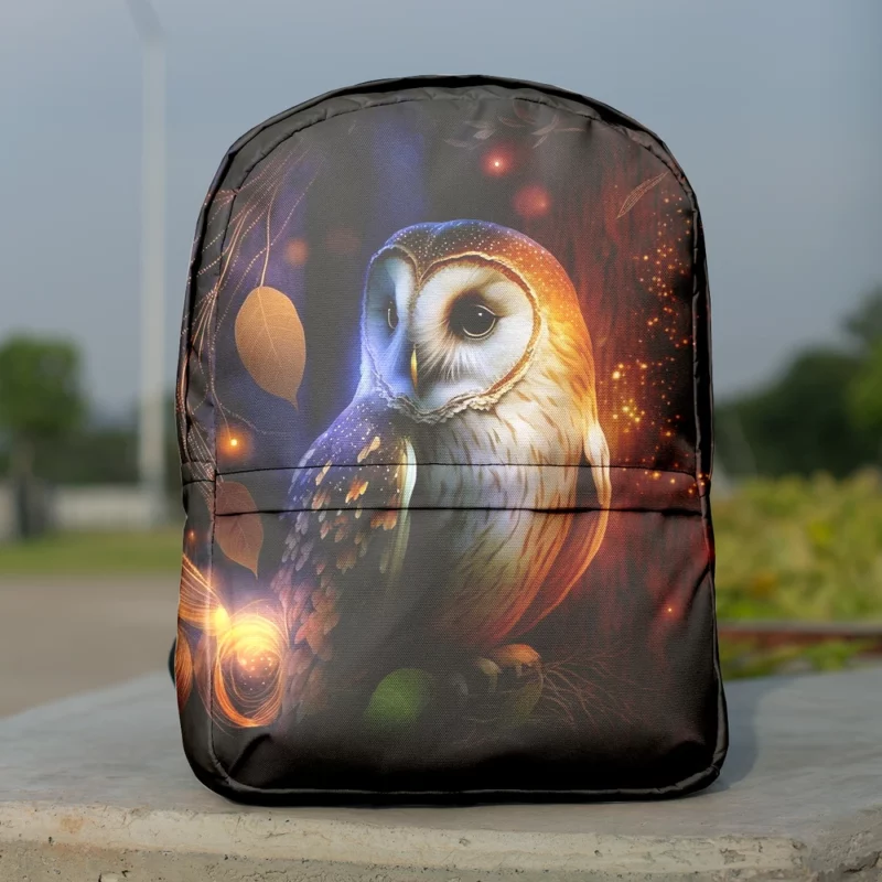 Owl in the Woods Minimalist Backpack