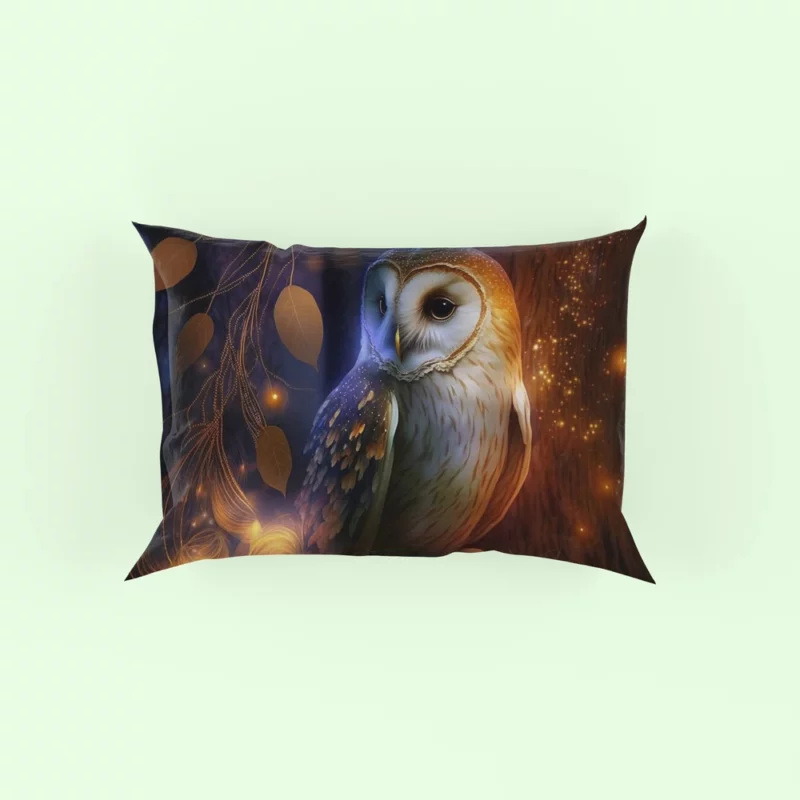 Owl in the Woods Pillow Case