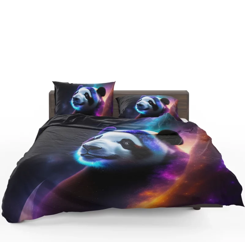 Panda Among the Stars Bedding Set 1