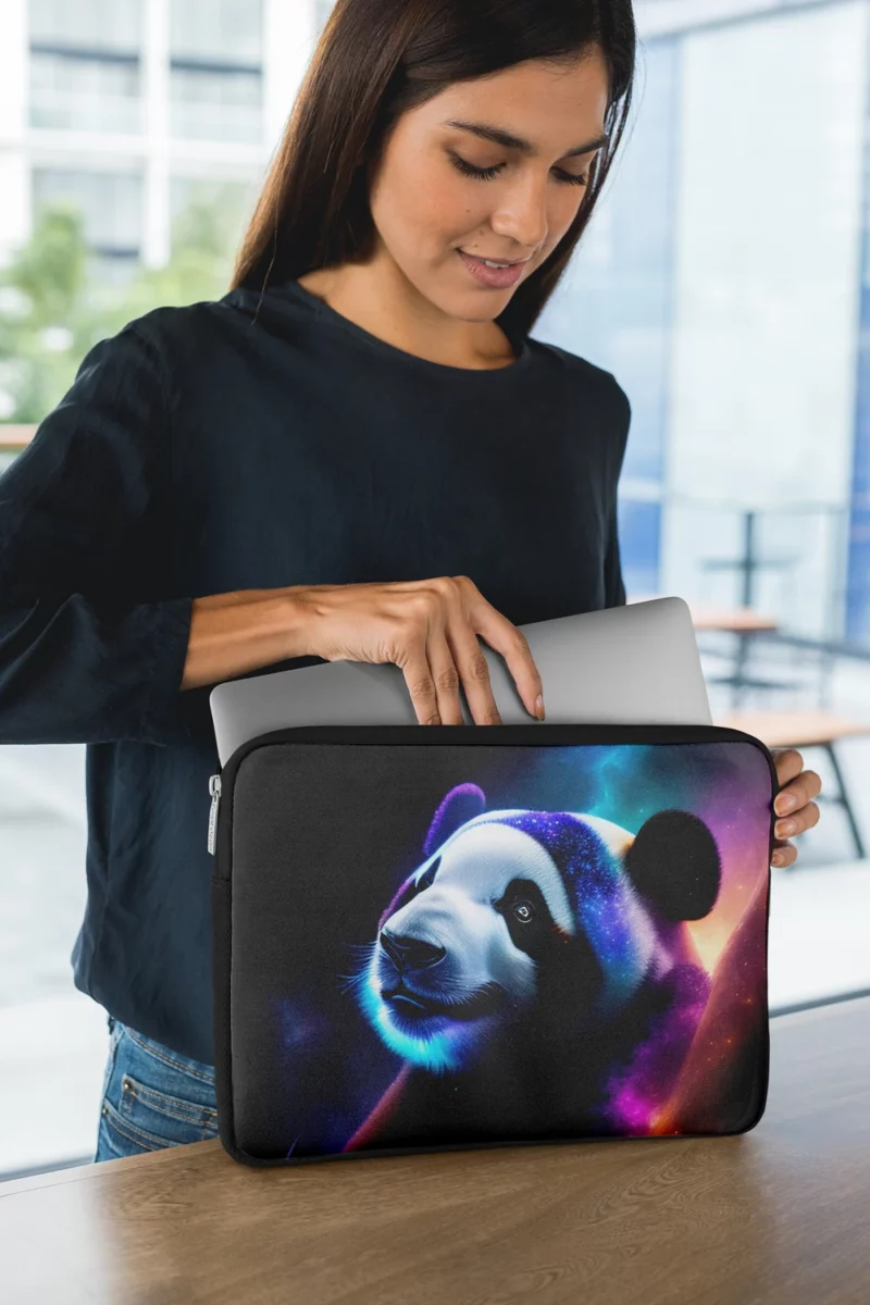 Panda Among the Stars Laptop Sleeve 1