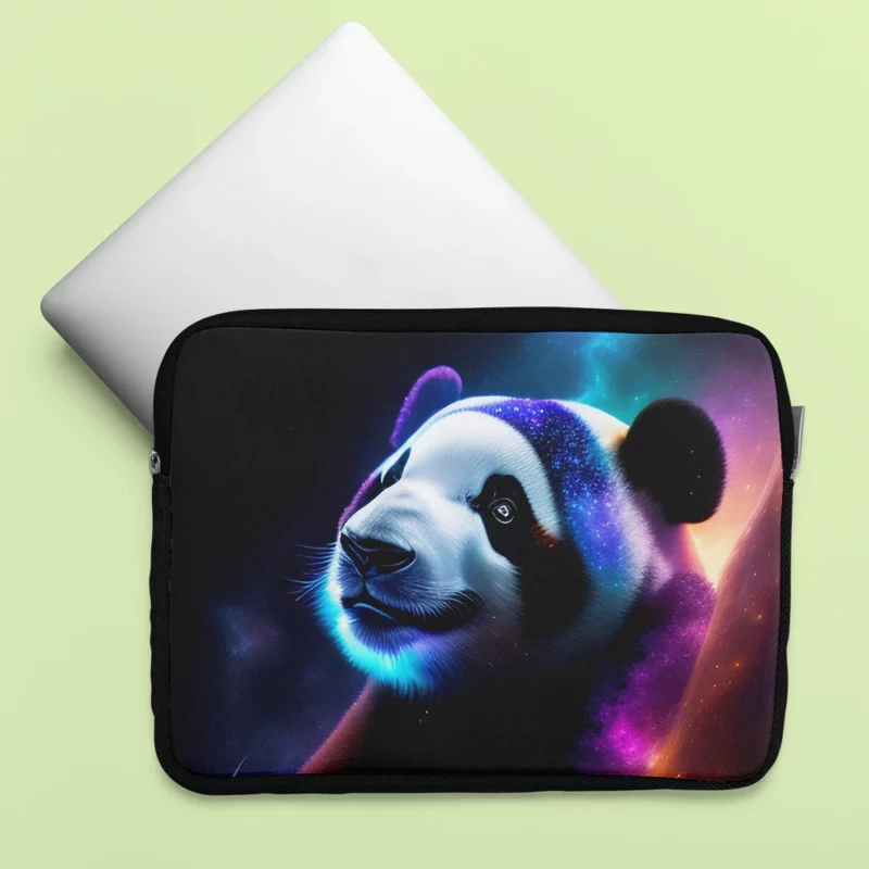 Panda Among the Stars Laptop Sleeve