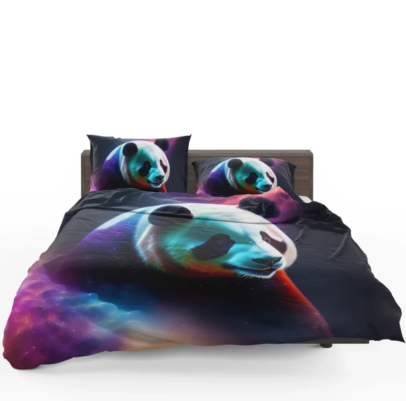 Panda Digital Artwork Bedding Set 1