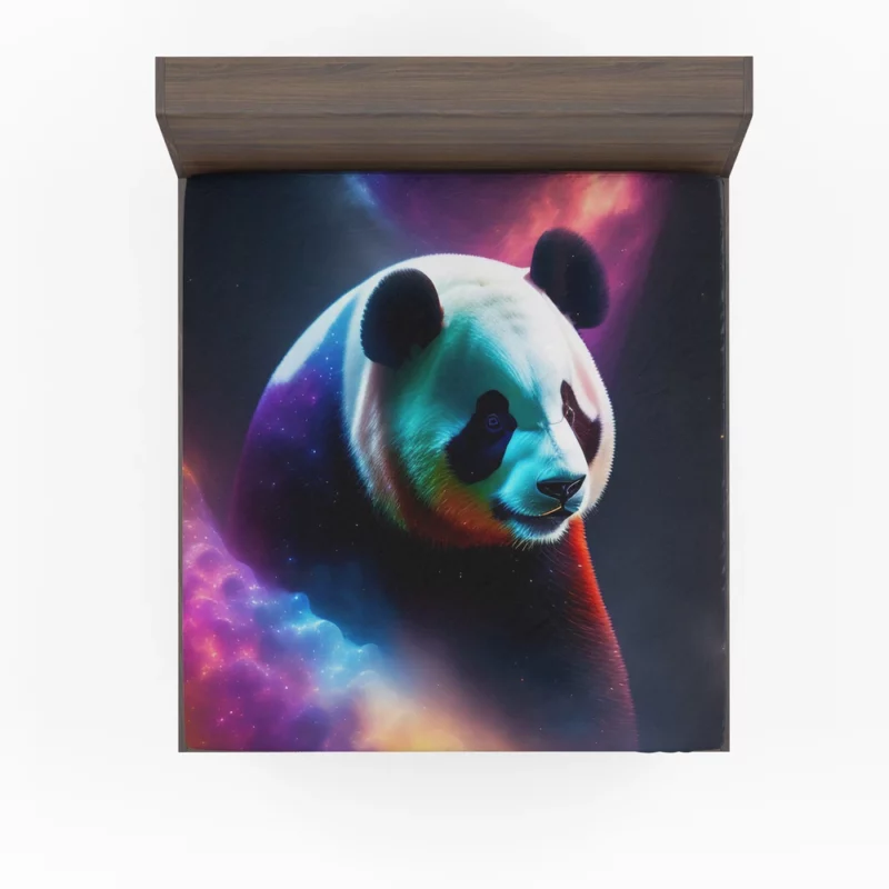 Panda Digital Artwork Fitted Sheet