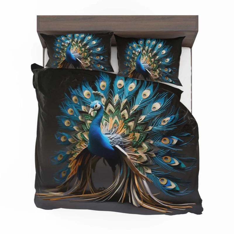 Peacock Regal Plume Bedding Set 2