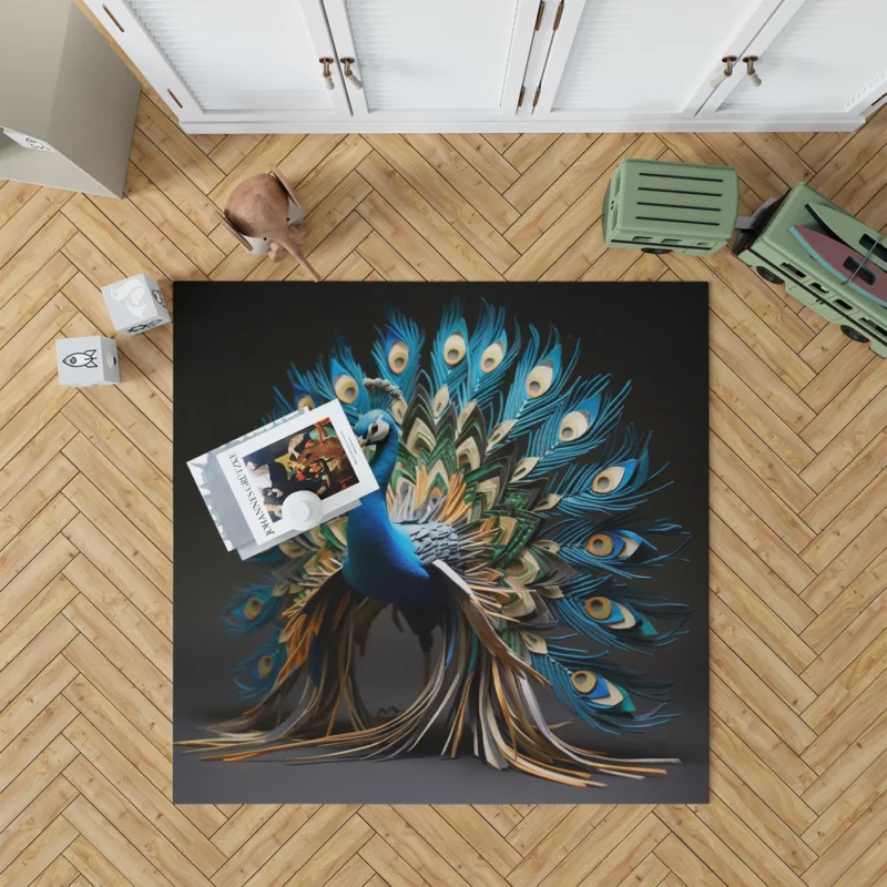 Peacock Regal Plume Rug