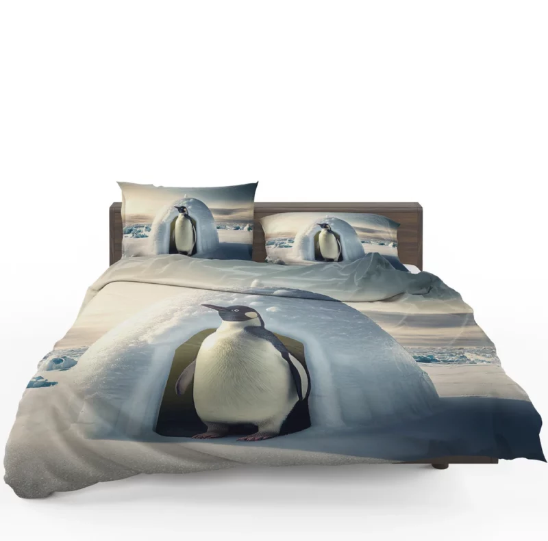 Penguin By Its Igloo Bedding Set 1