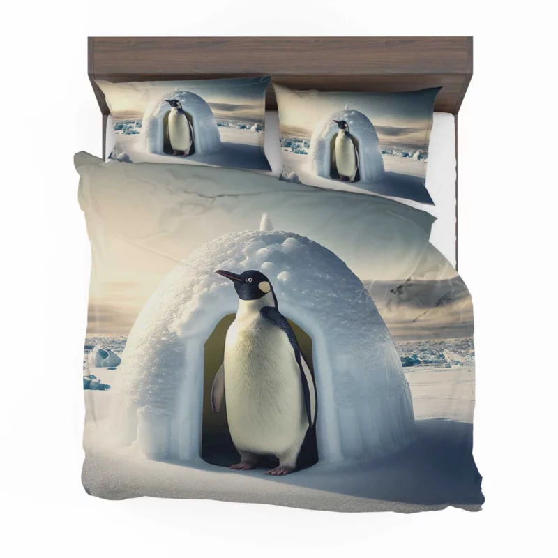 Penguin By Its Igloo Bedding Set 2