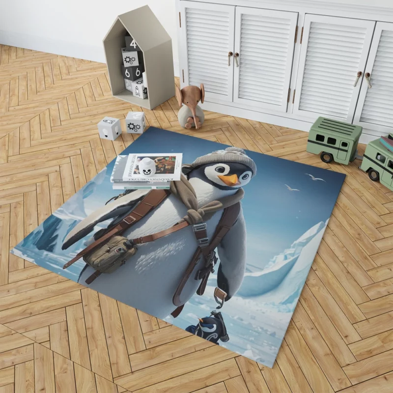 Penguin Movie Poster Rug 1