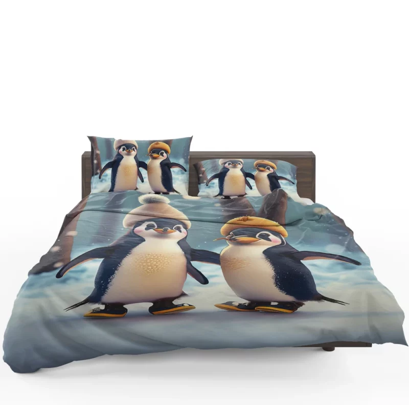 Penguins on Saunders Island Bedding Set 1