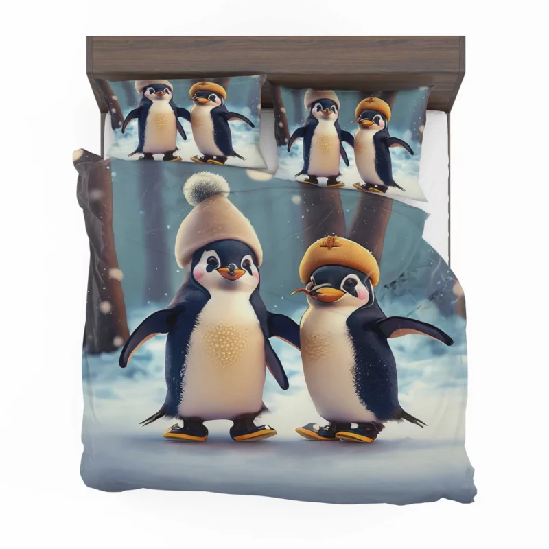 Penguins on Saunders Island Bedding Set 2