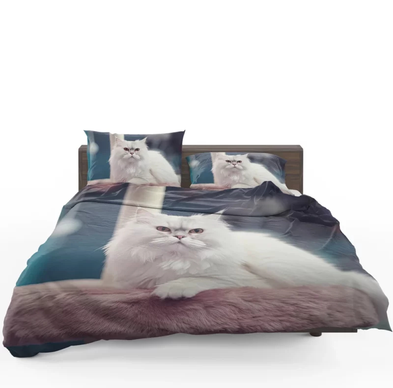 Persian Cat in Salon Bedding Set 1