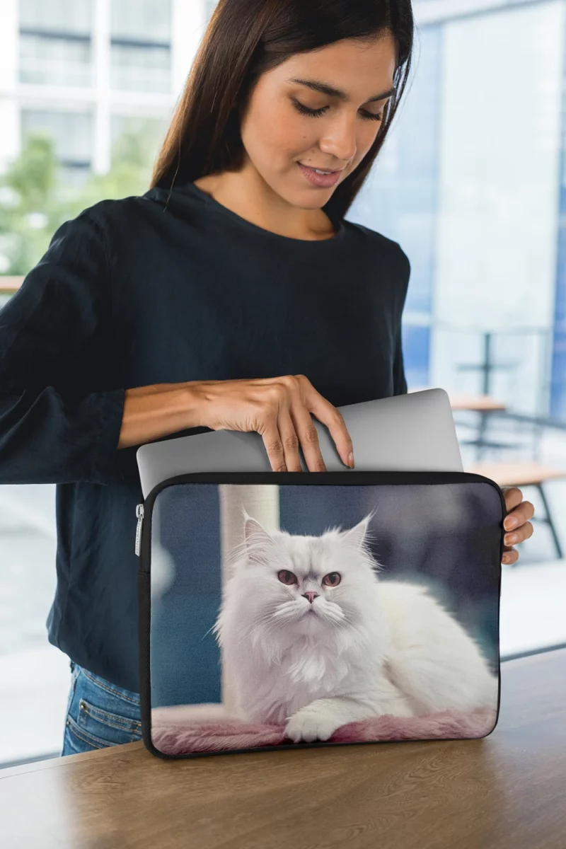 Persian Cat in Salon Laptop Sleeve 1