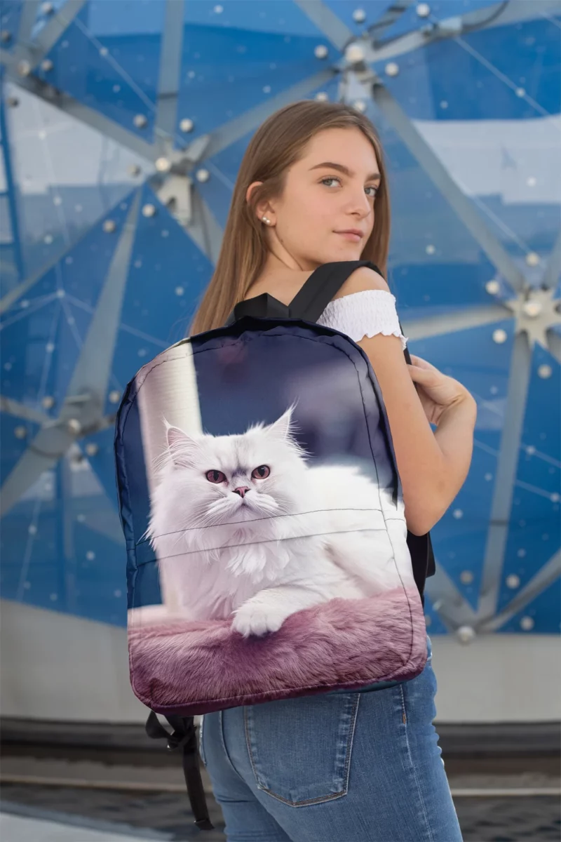 Persian Cat in Salon Minimalist Backpack 2