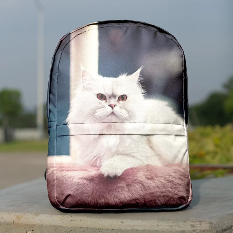 Persian Cat in Salon Minimalist Backpack