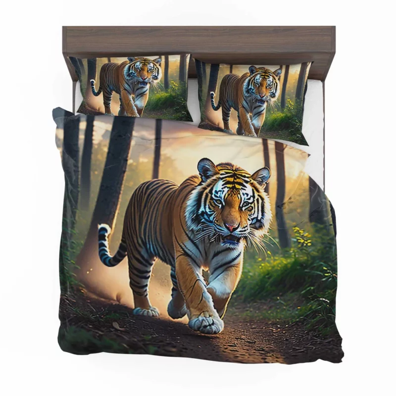 Photographic Bengal Tiger Mid-run Bedding Set 2