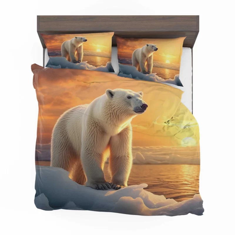 Polar Bear Portrait Bedding Set 2