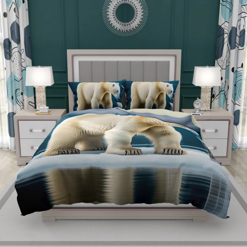 Polar Bear on an Ice Floe Bedding Set 2